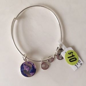 Alex and Ani silver bracelet